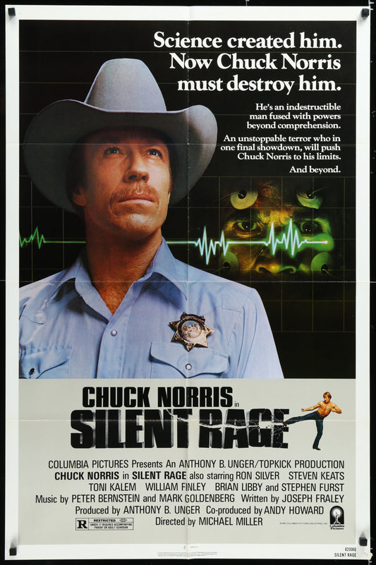 Silent Rage (1982) Original US One Sheet Movie Poster