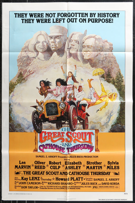 The Great Scout And Cathouse Thursday (1976) Original US One Sheet Movie Poster