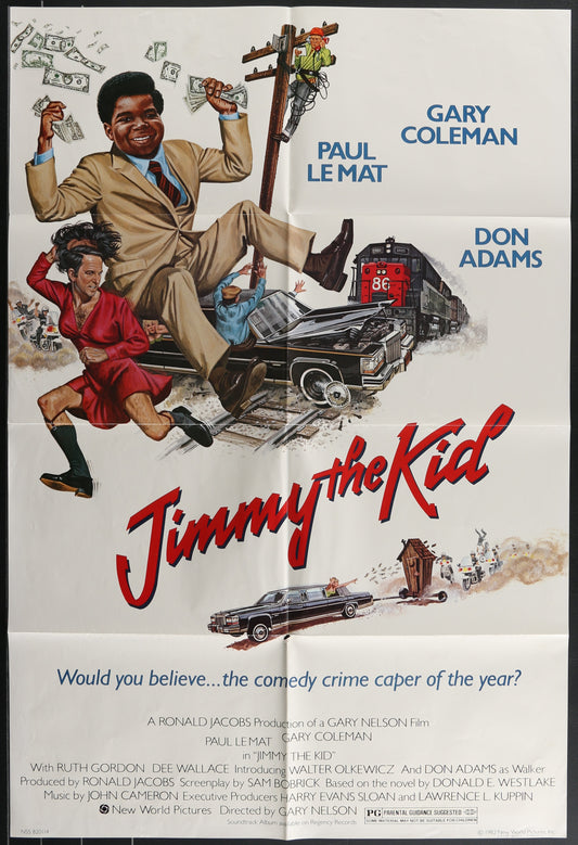 Jimmy The Kid (1982) Original US One Sheet Movie Poster