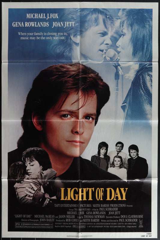 Light Of Day (1987) Original US One Sheet Movie Poster