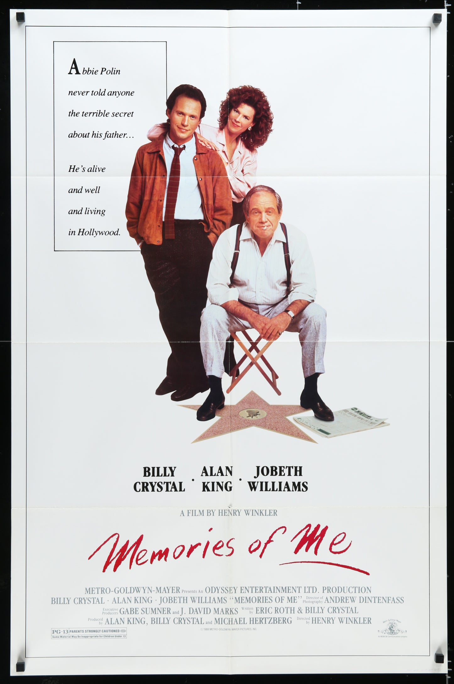 Memories Of Me (1988) Original US One Sheet Movie Poster