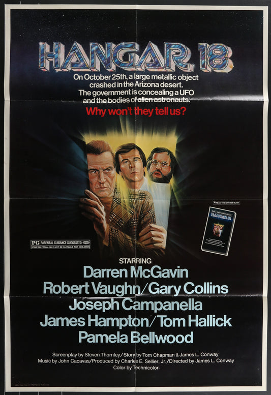 Hangar 18 (1980) Original US One Sheet Movie Poster