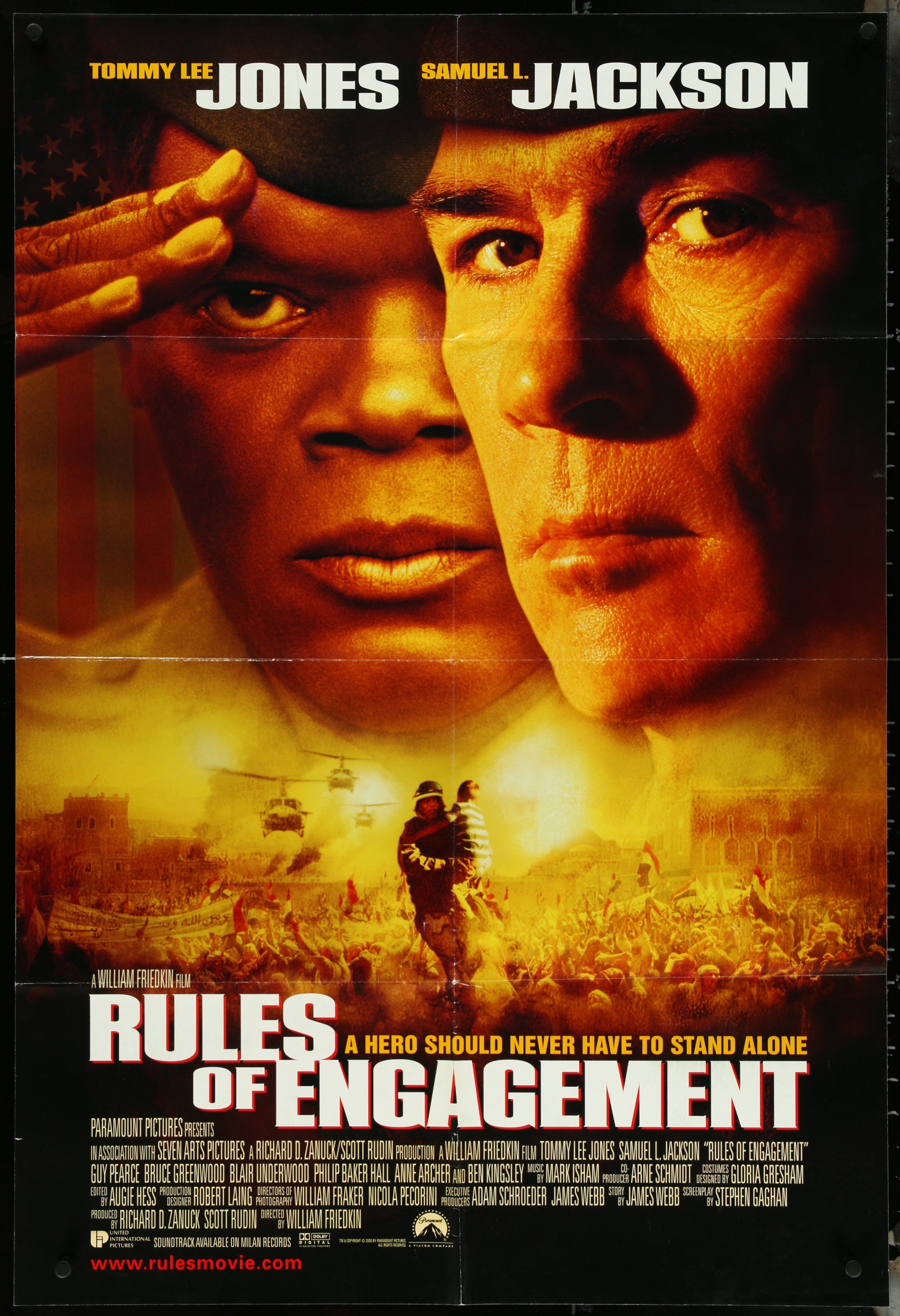 Rules Of Engagement (2000) Original US One Sheet Movie Poster