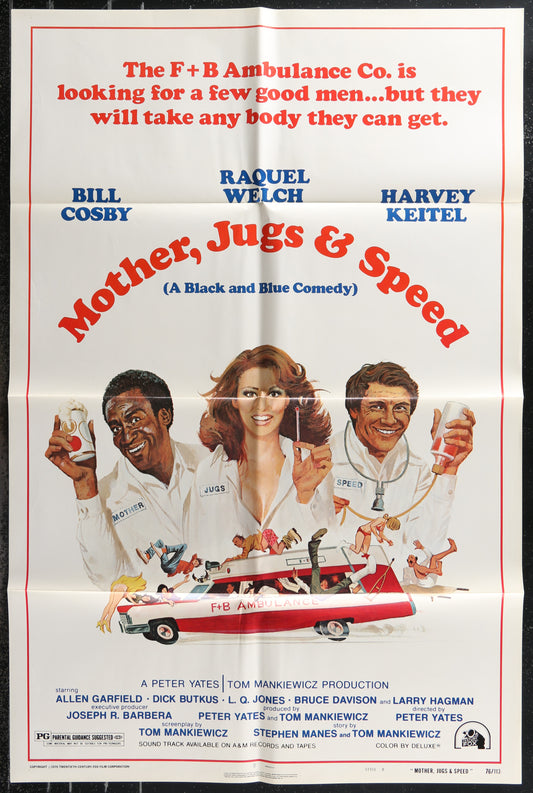 Mother, Jugs & Speed (1976) Original US One Sheet Movie Poster