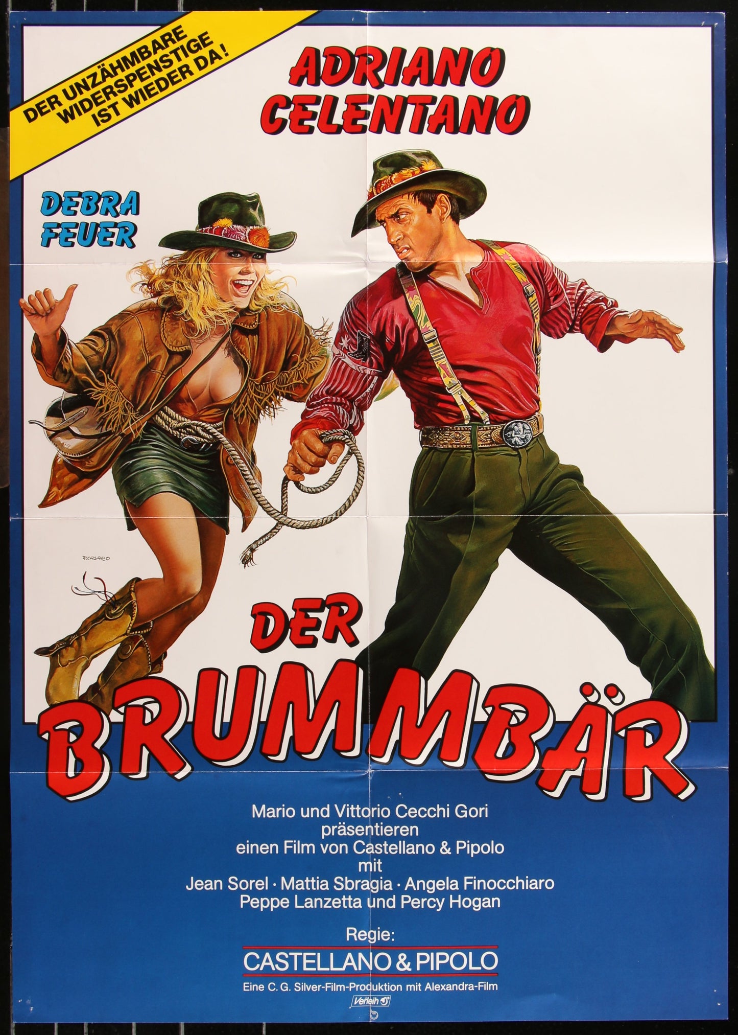 Der Brummbar (1986) Original German A1 Movie Poster