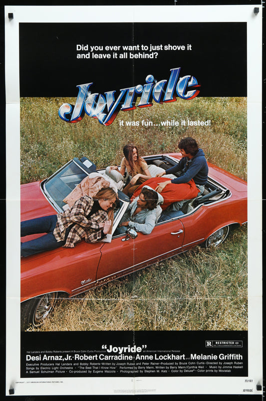 Joyride (1977) Original US One Sheet Movie Poster