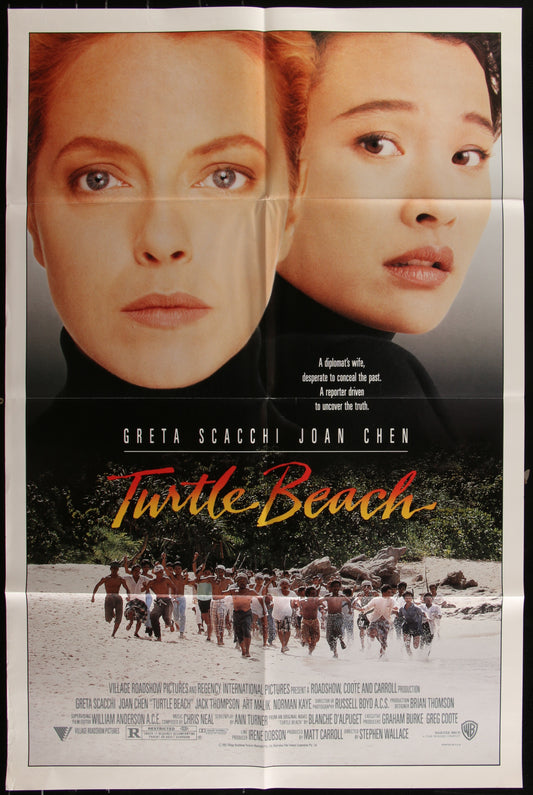 Turtle Beach (1992) Original US One Sheet Movie Poster