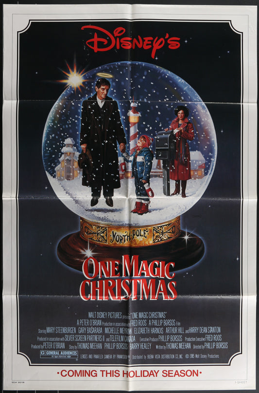 One Magic Christmas (1985) Original US One Sheet Movie Poster