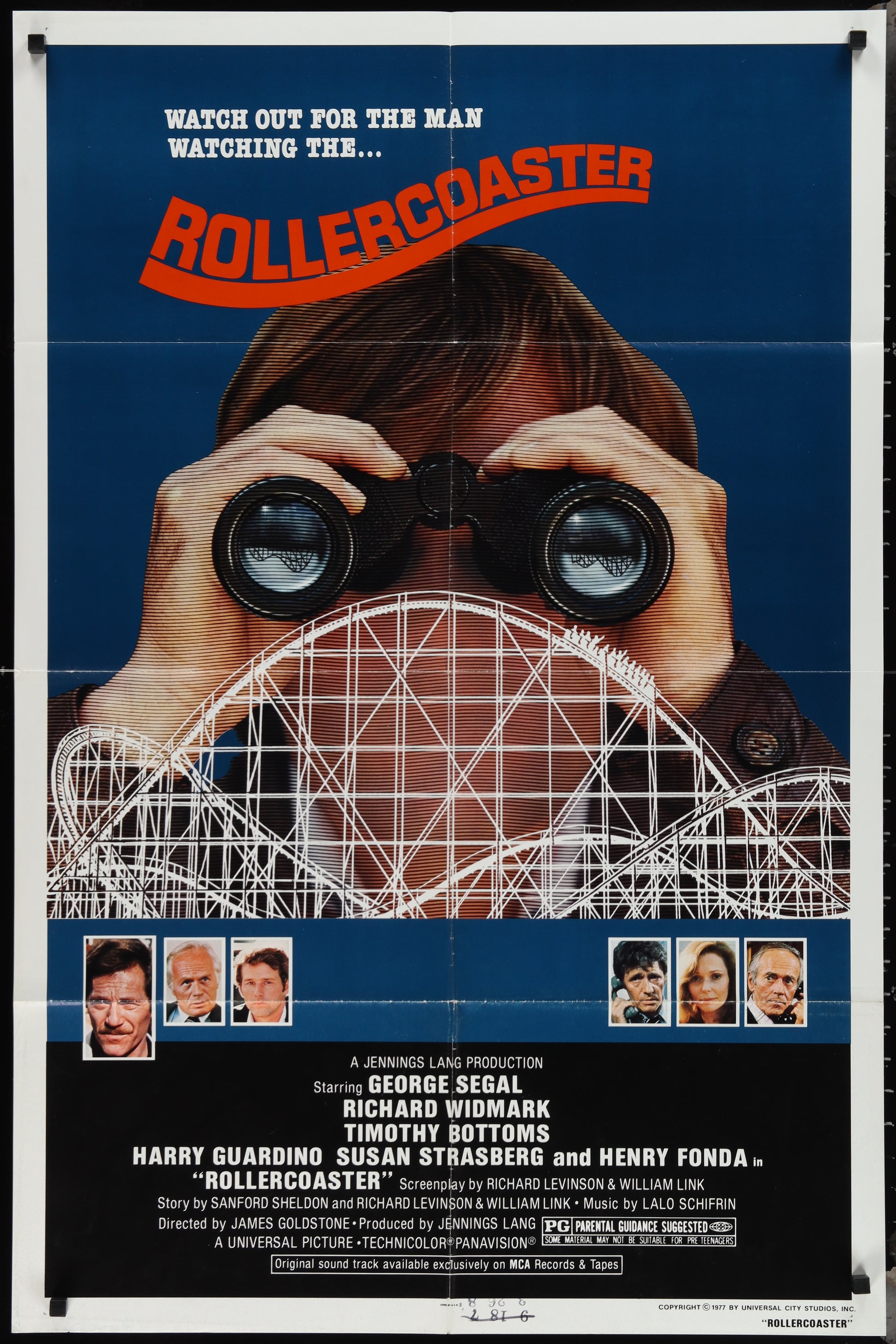 Rollercoaster (1977) Original US One Sheet Movie Poster