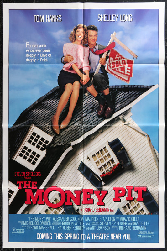 Money Pit (1986) Original US One Sheet Movie Poster