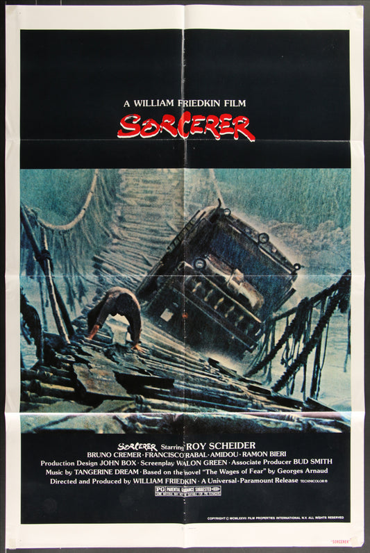 Sorcerer (1977) Original US One Sheet Movie Poster