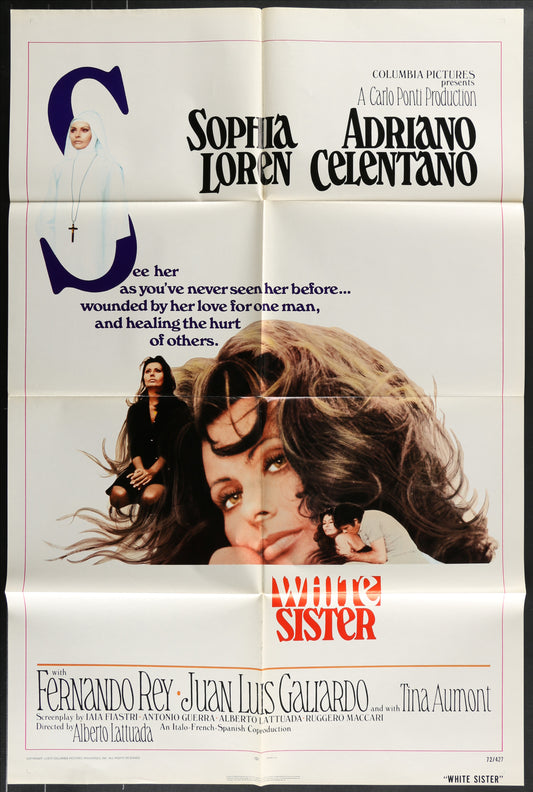 White Sister (1972) Original US One Sheet Movie Poster