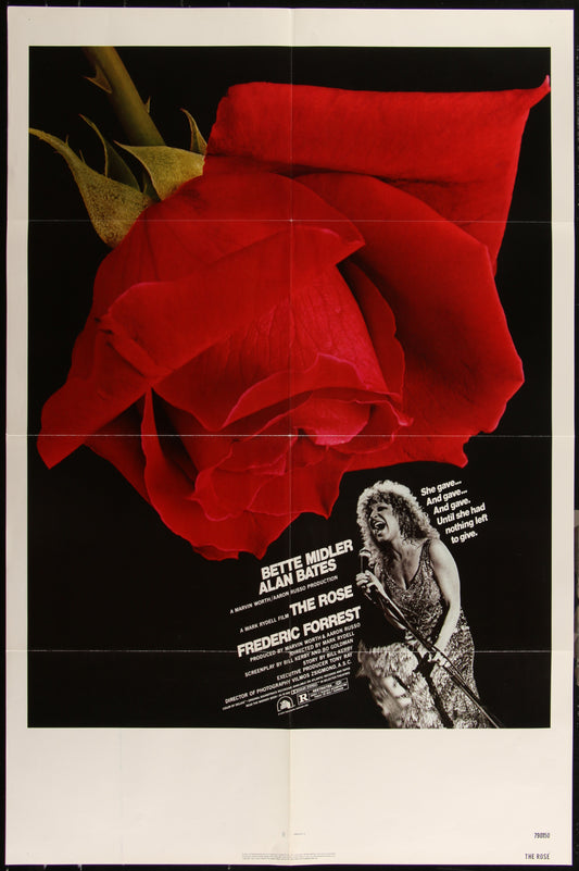 The Rose (1979) Original US One Sheet Movie Poster