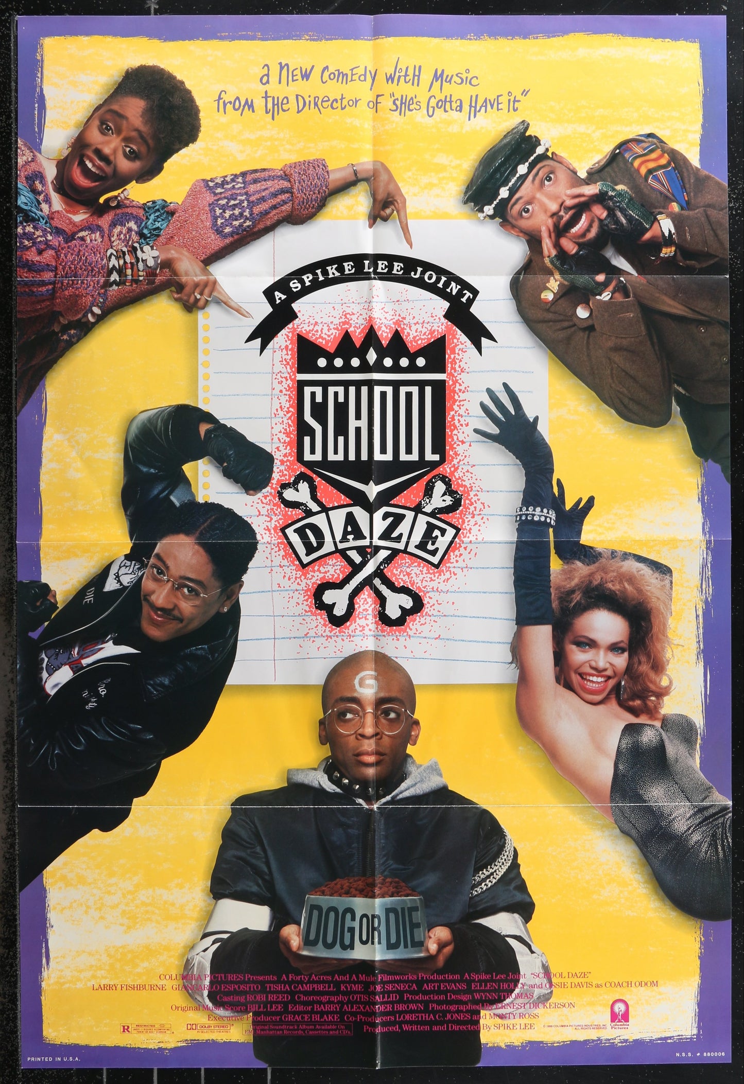 School Daze (1988) Original US One Sheet Movie Poster