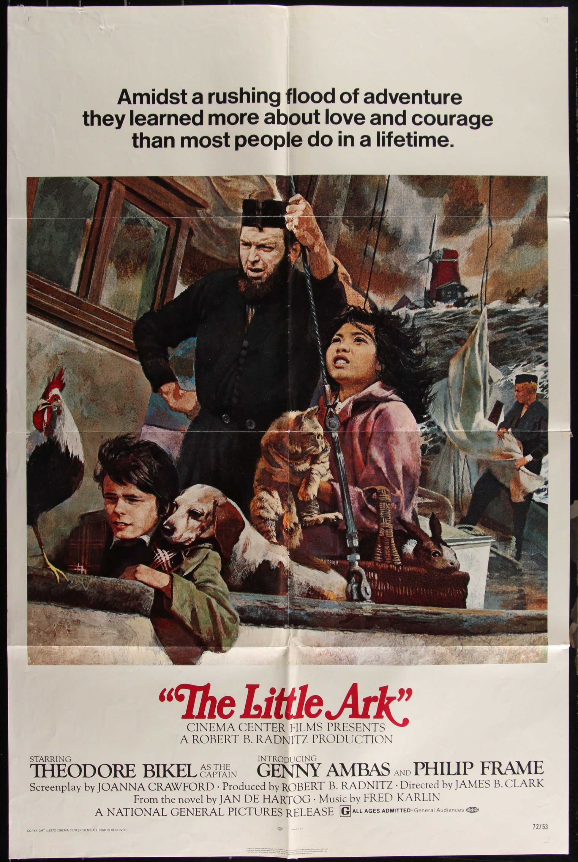 The Little Ark (1972) Original US One Sheet Movie Poster