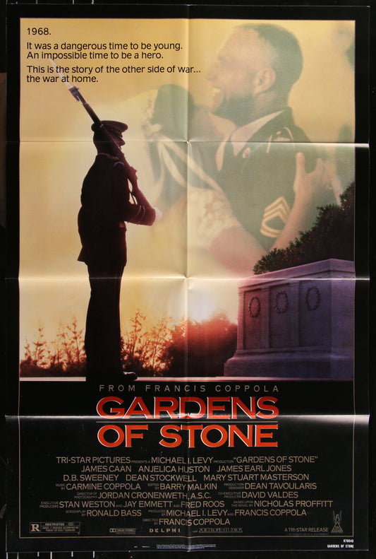 Gardens Of Stone (1987) Original US One Sheet Movie Poster