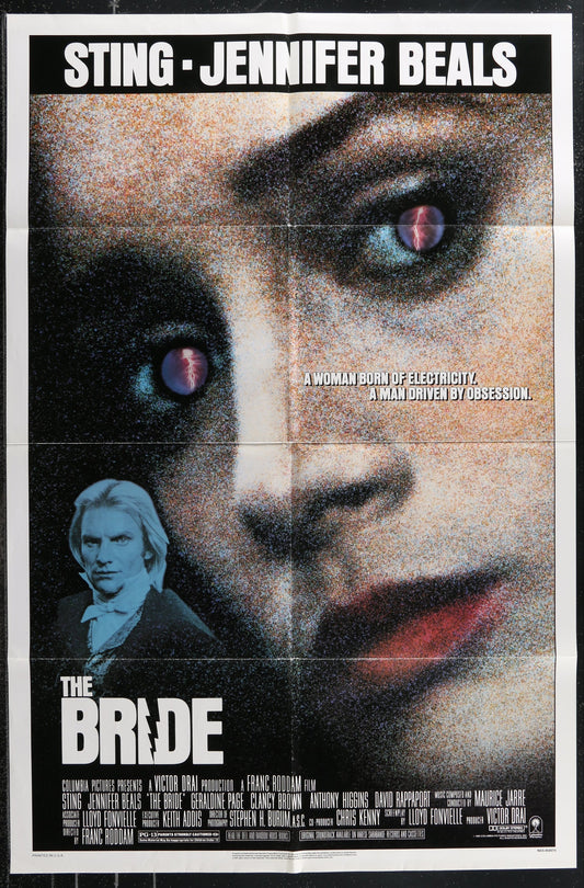 The Bride (1985) Original US One Sheet Movie Poster