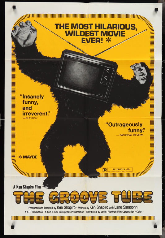 The Groove Tube (1974) Original US One Sheet Movie Poster