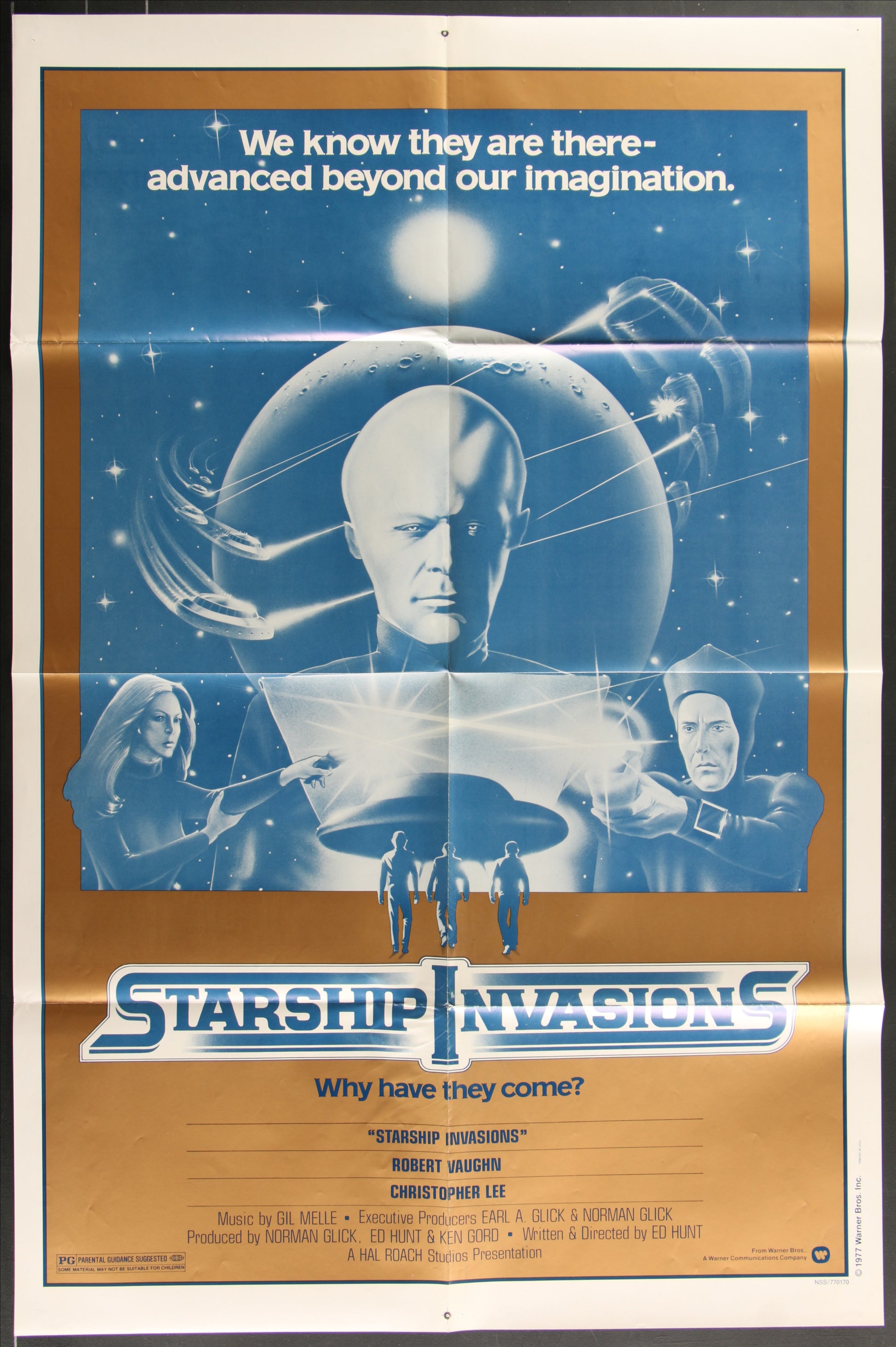 Starship Invasions (1977) Original US One Sheet Movie Poster