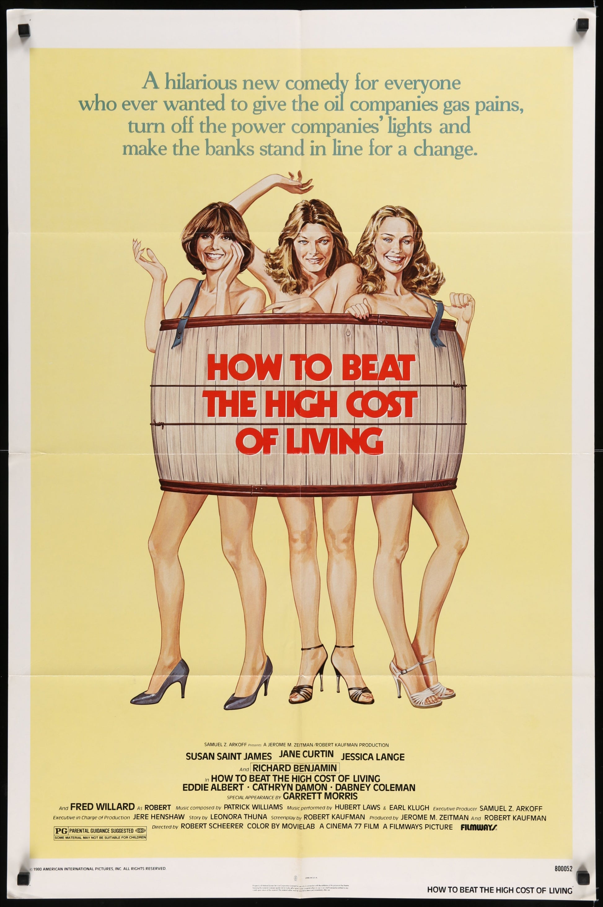 How To Beat The High Cost Of Living (1980) Original US One Sheet Movie Poster