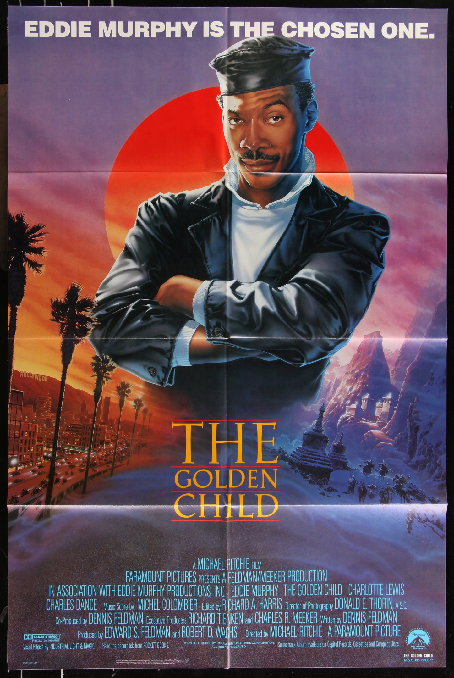 The Golden Child (1986) Original US One Sheet Movie Poster