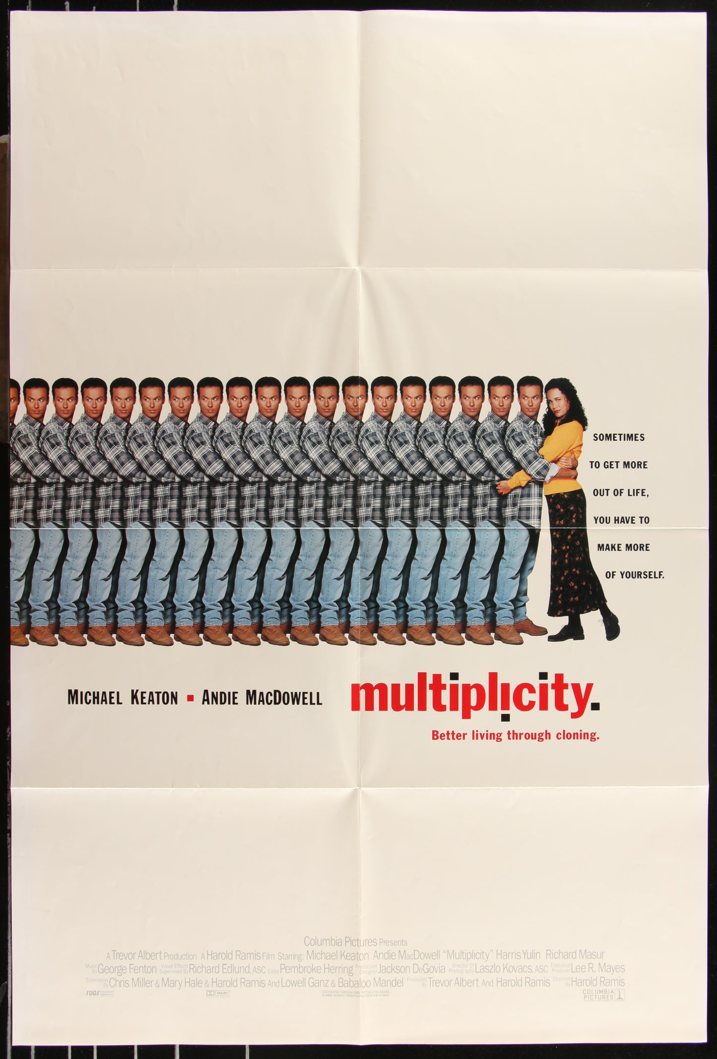 Multiplicity (1996) Original US One Sheet Movie Poster