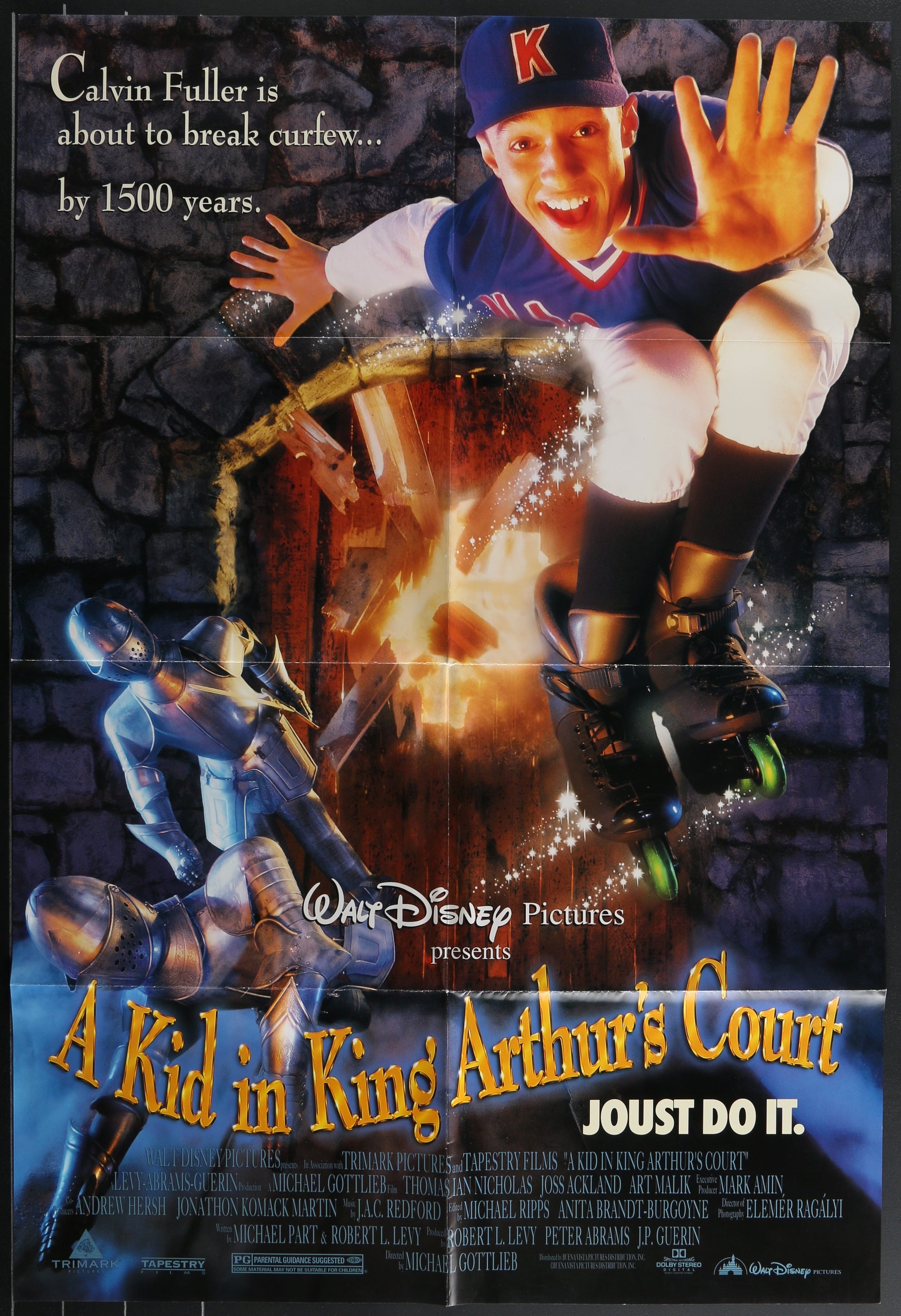 A Kid In King Arthur's Court (1995) Original US One Sheet Movie Poster