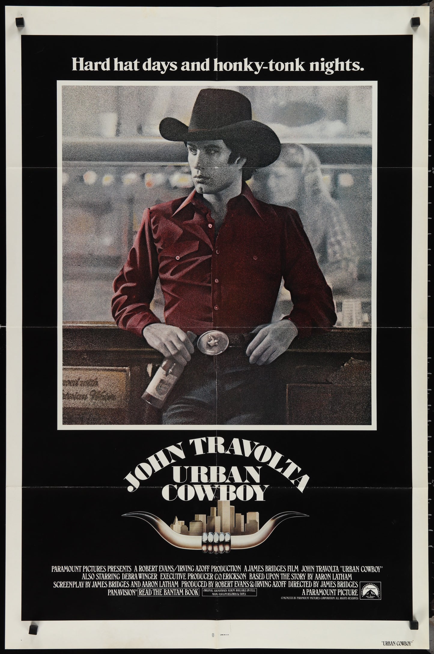 Urban Cowboy (1980) Original US One Sheet Movie Poster