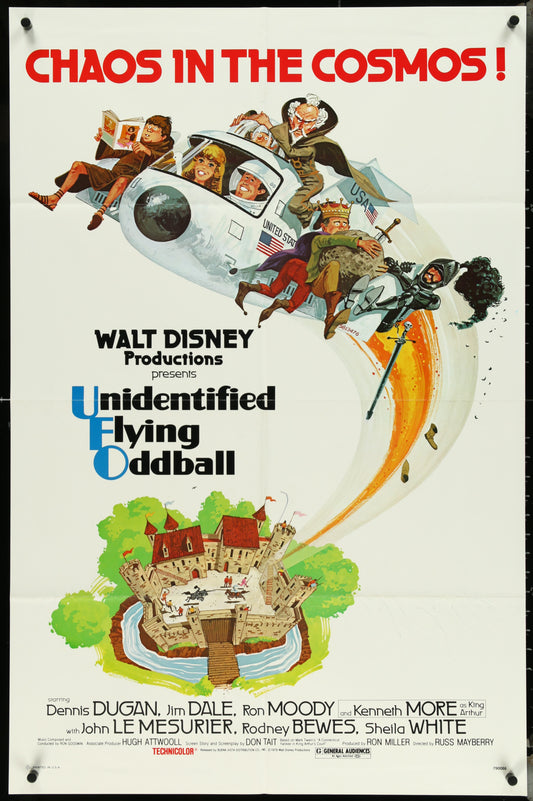 Unidentified Flying Oddball (1979) Original US One Sheet Movie Poster