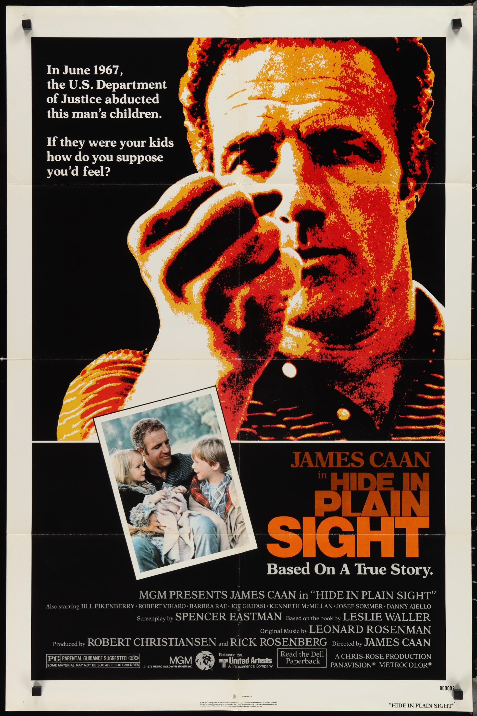 Hide In Plain Sight (1980) Original US One Sheet Movie Poster