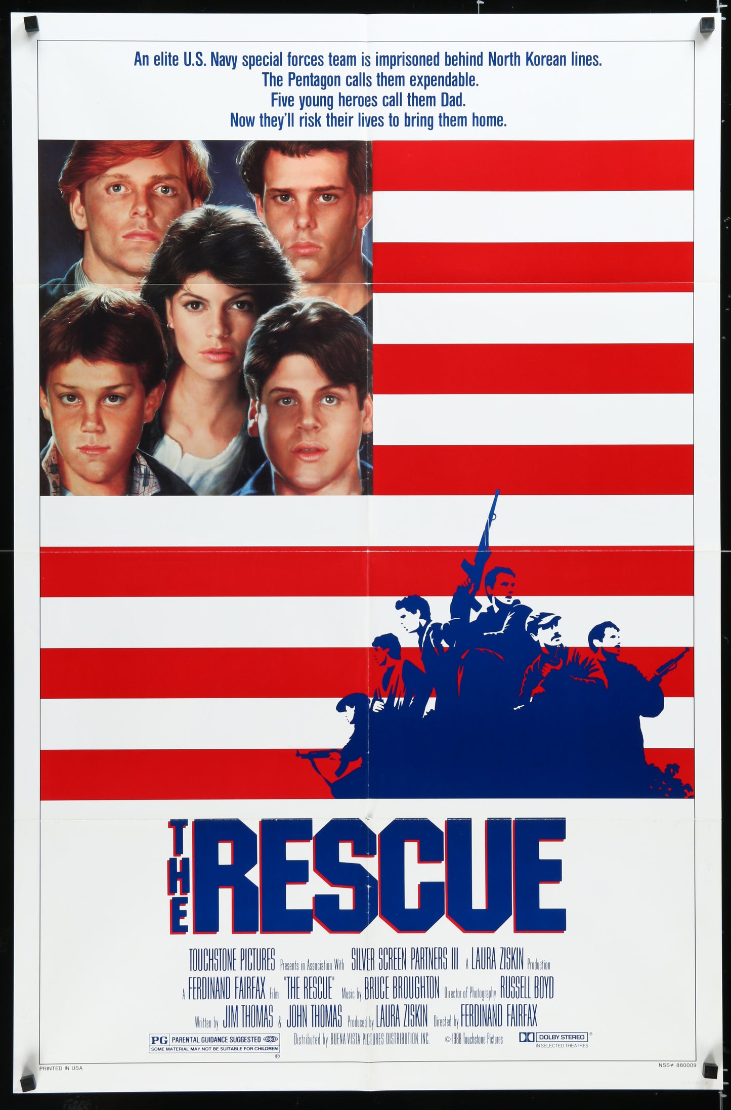 The Rescue (1988) Original US One Sheet Movie Postye