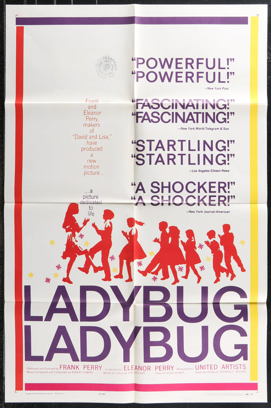 Ladybug Ladybug (1964) Original US One Sheet Movie Poster