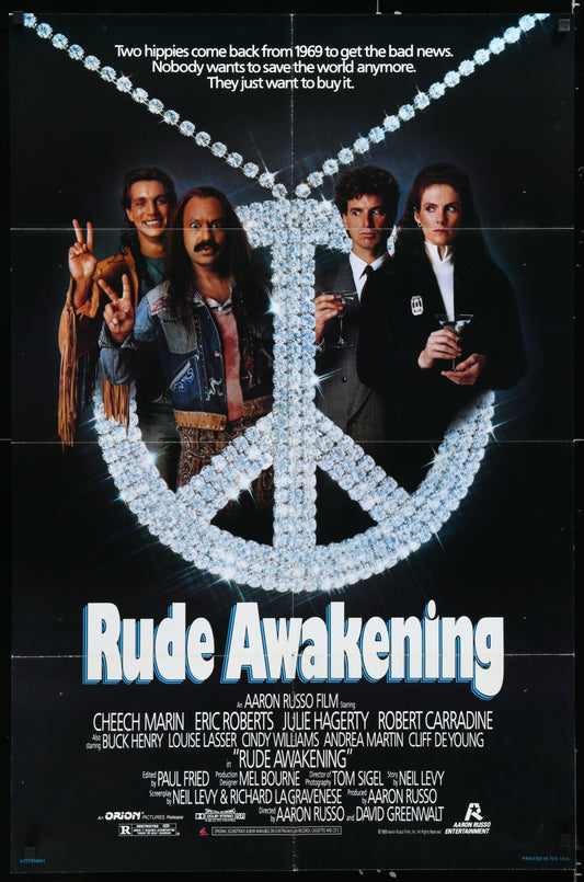 Rude Awakening (1989) Original US One Sheet Movie Poster