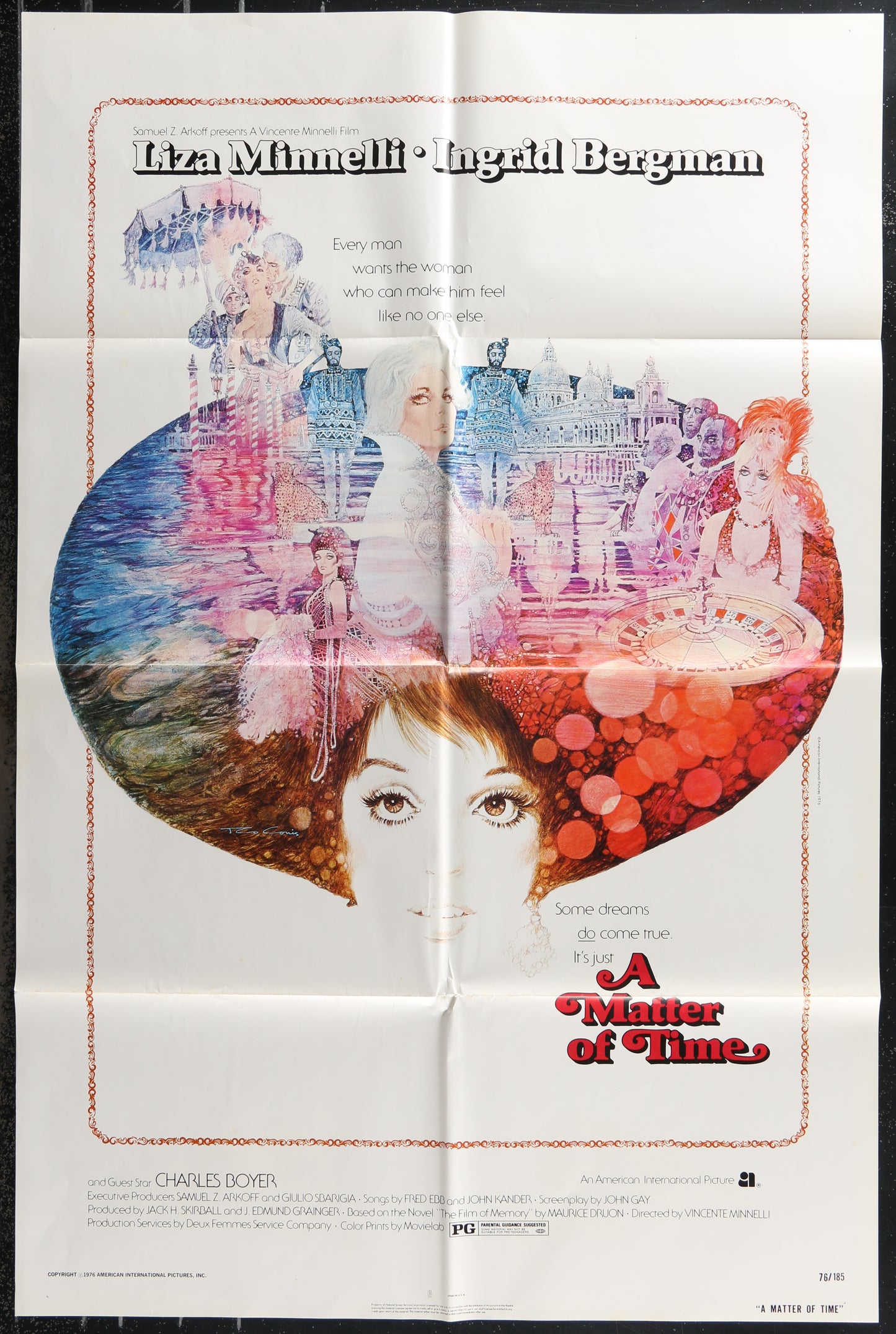 A Matter Of Time (1976) Original US One Sheet Movie Poster