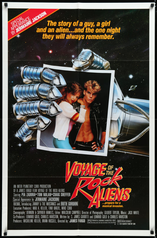 Voyage Of The Rock Aliens (1984) Original US One Sheet Movie Poster