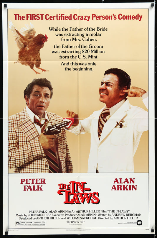 The In-Laws (1979) Original US One Sheet Movie Poster