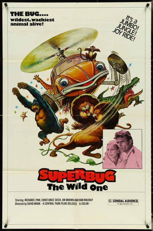 Superbug - The Wild One (1975) Original US One Sheet Movie Poster