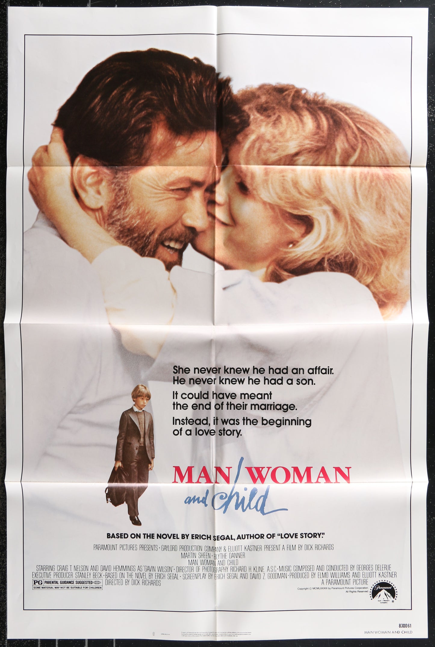 Man, Woman And Child (1983) Original US One Sheet Movie Poster