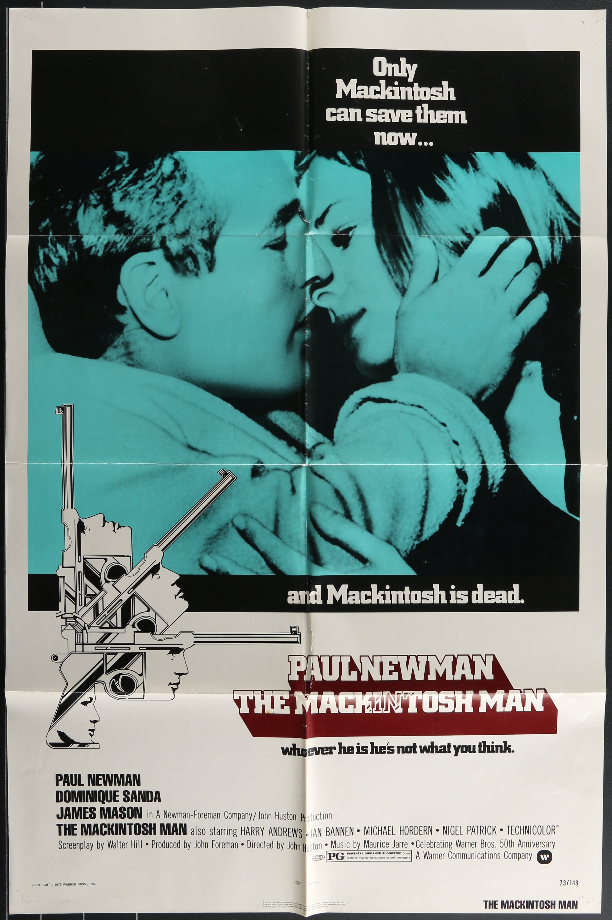 The Mackintosh Man (1973) Original US One Sheet Movie Poster