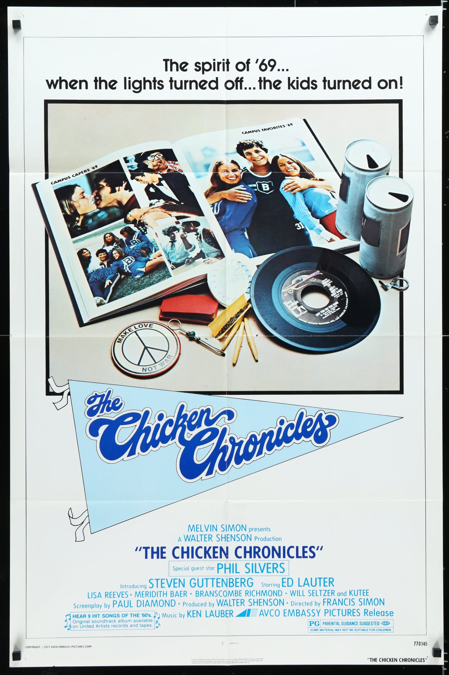 The Chicken Chronicles (1977) Original US One Sheet Movie Poster