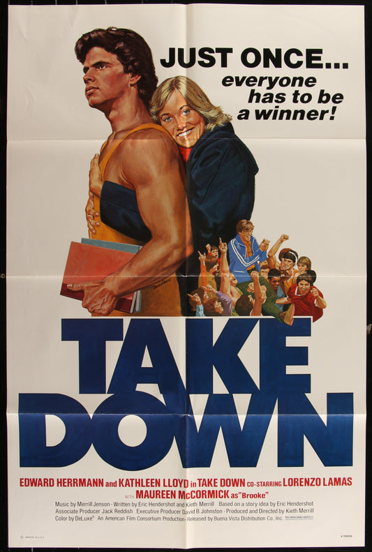 Take Down (1979) Original US One Sheet Movie Poster