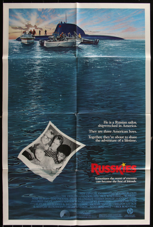 Russkies (1987) Original US One Sheet Movie Poster