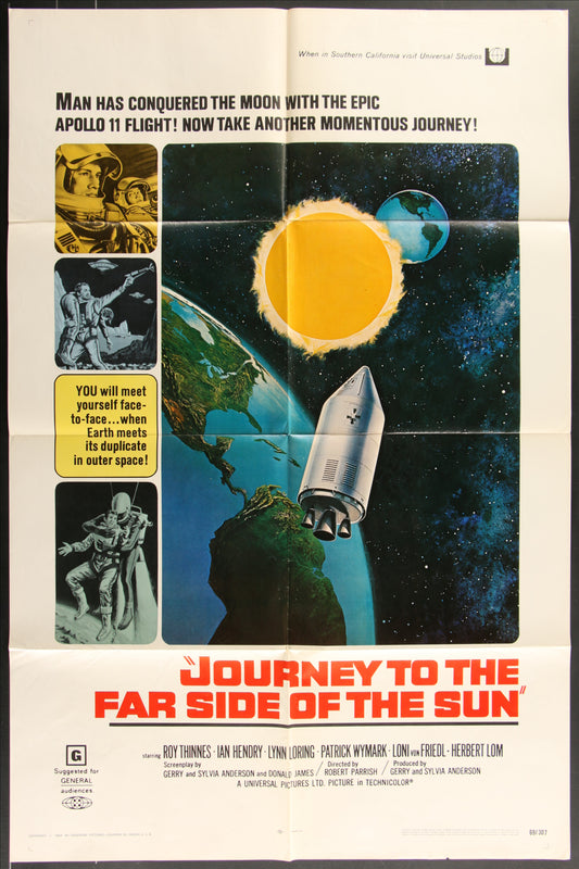 Journey To The Far Side Of The Sun (1969) Original US One Sheet Movie Poster