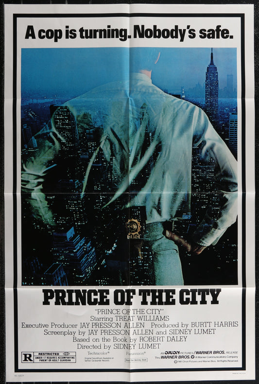 Prince Of The City (1981) Original US One Sheet Movie Poster