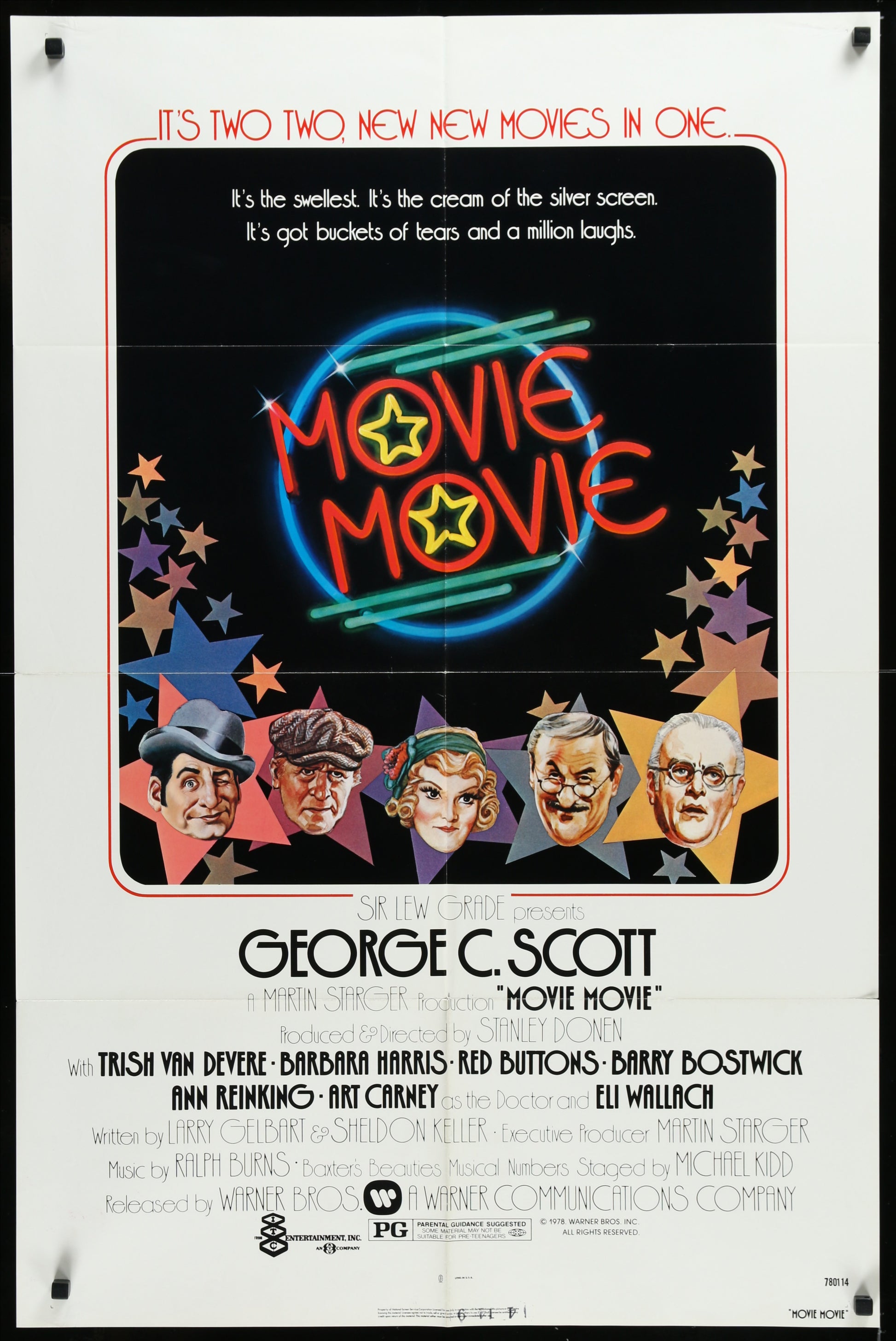 Movie Movie (1978) Original US One Sheet Movie Poster