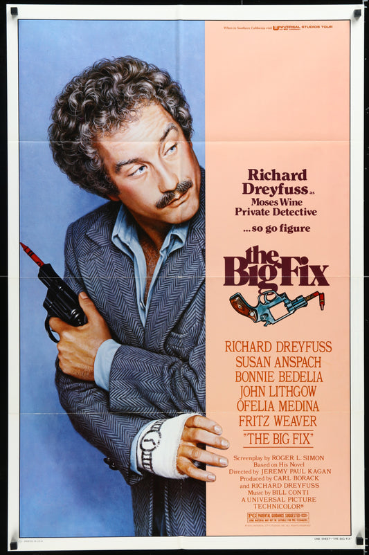 The Big Fix (1978) Original US One Sheet Movie Poster