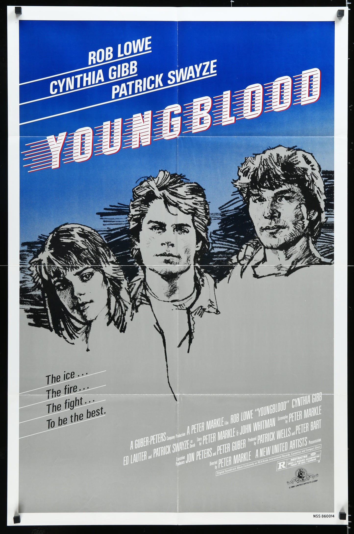 Youngblood (1986) Original US One Sheet Movie Poster