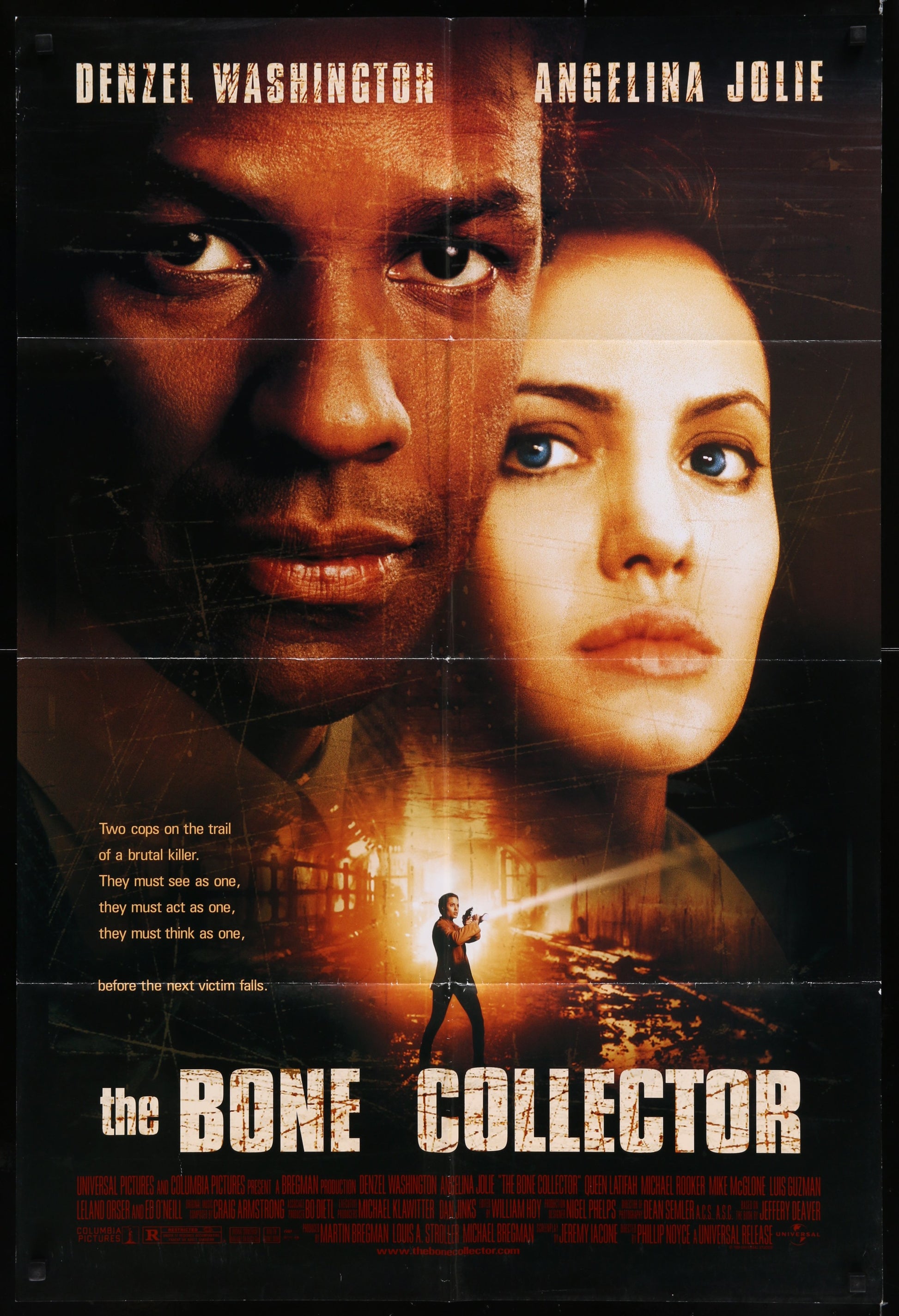 The Bone Collector (1999) Original US One Sheet Movie Poster