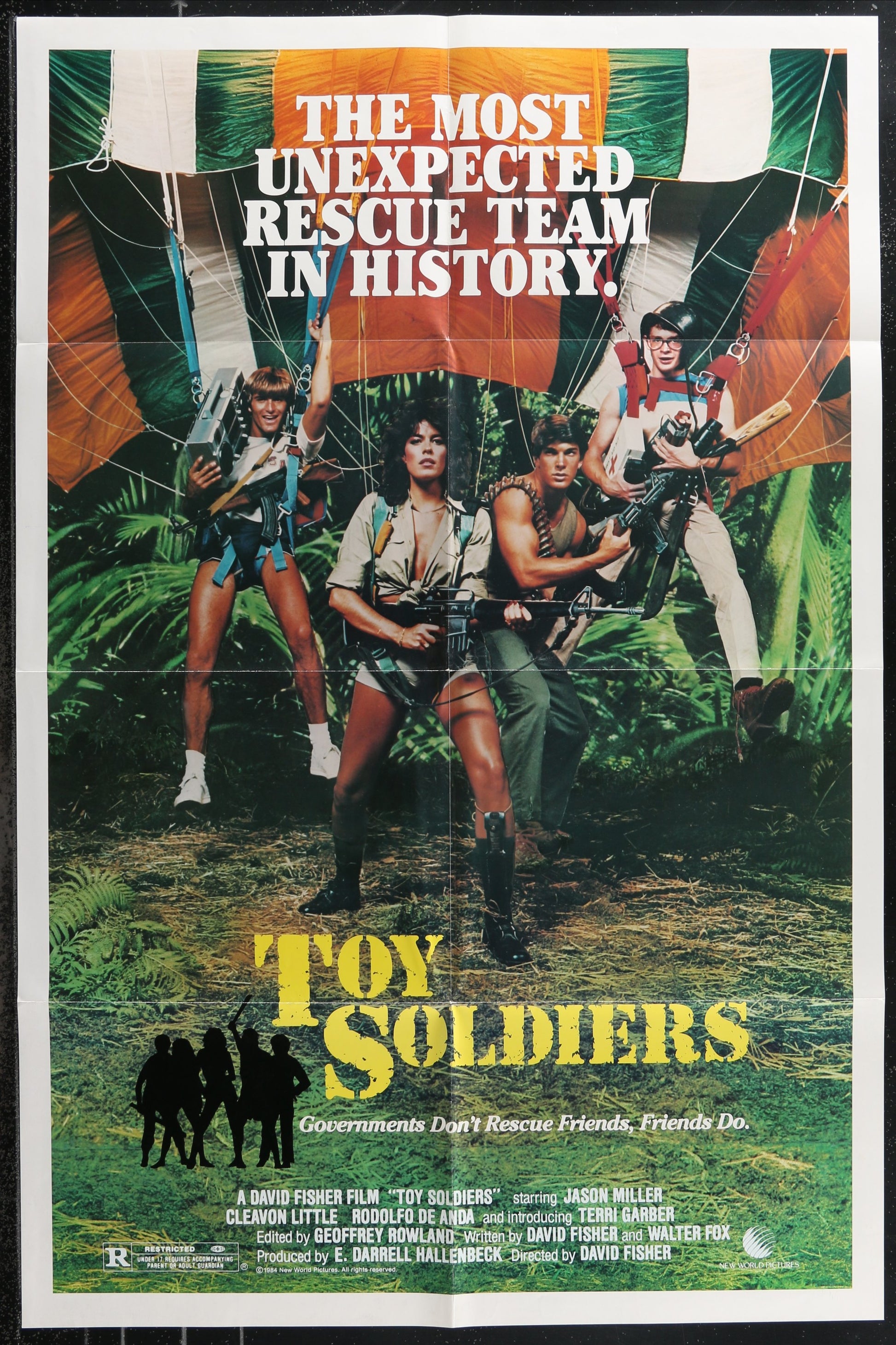 Toy Soldiers (1984) Original US One Sheet Movie Poster