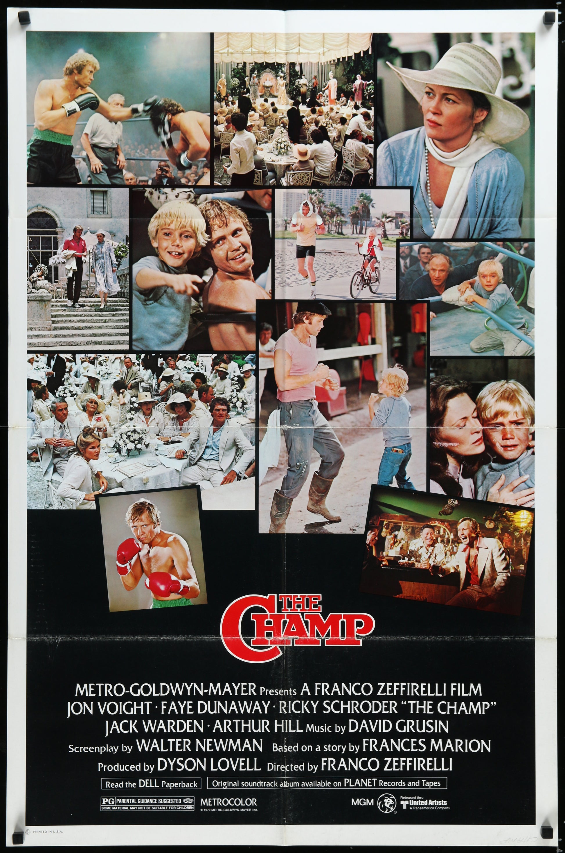 The Champ (1979) Original US One Sheet Movie Poster